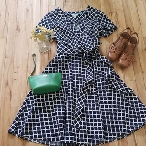 BODEN Lara wrap dress